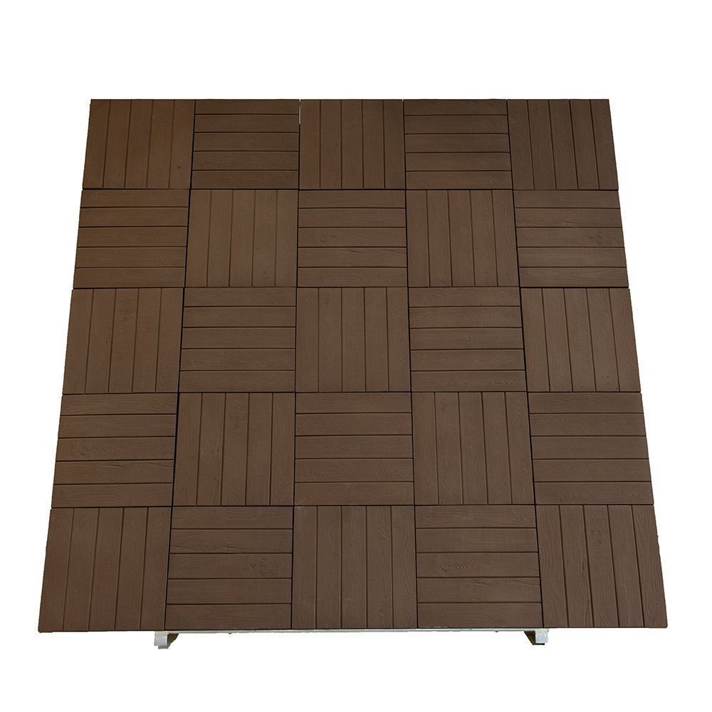 Bowland Stone Deckpave Paving Kit 6.25m² - Brown Oak